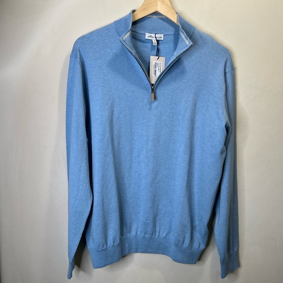 PETER MILLAR Crest Quarter Zip Size M